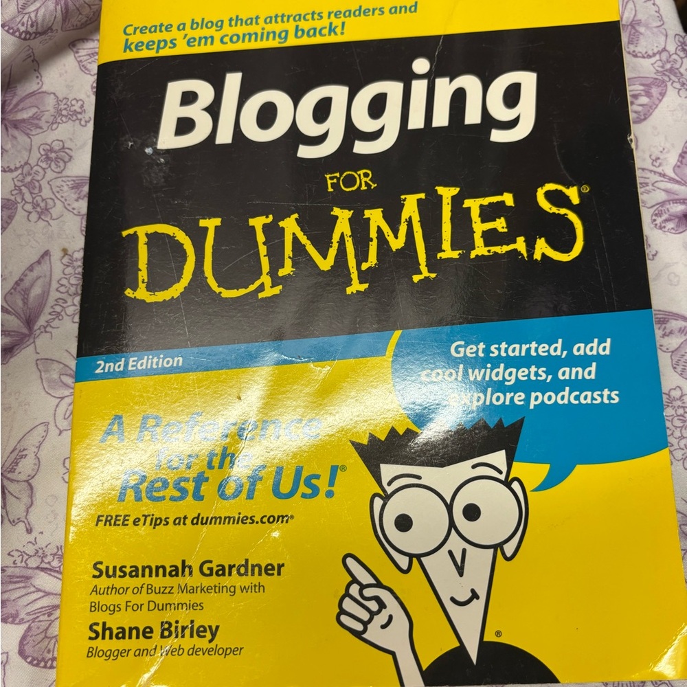 📍Blogging for Dummies 2nd Edition Book